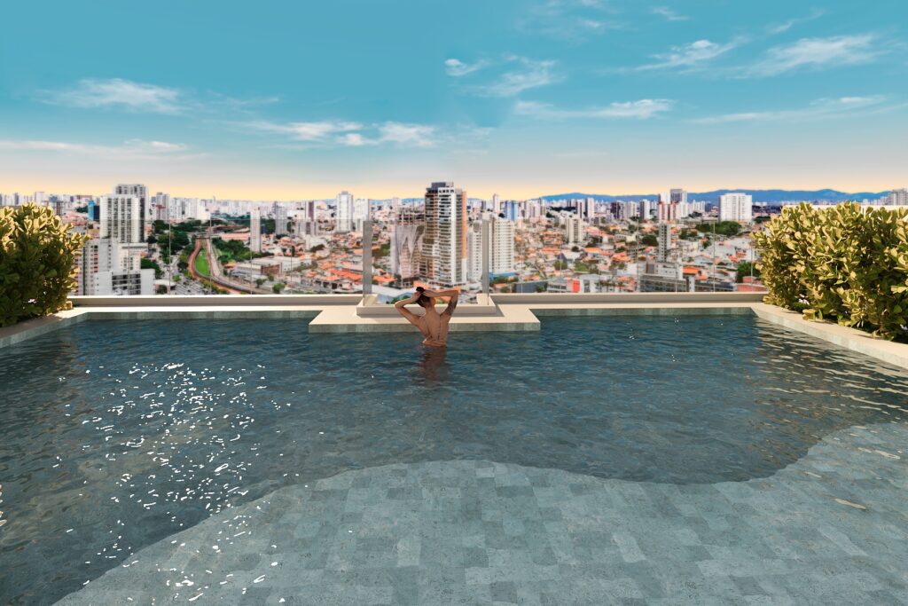 Único projeto no Minha Casa Minha Vida da Zona Leste com Lazer na cobertura.